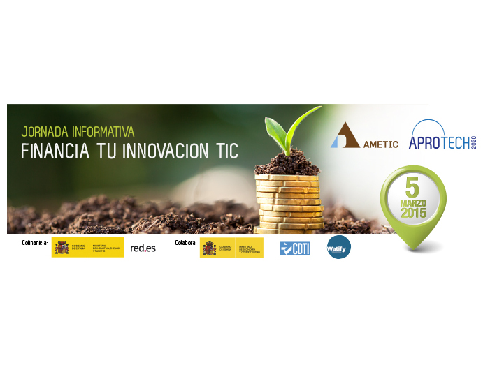 Banner Jornada Financia tu innovacion en TIC