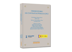 Observatorio de contratos públicos 2012