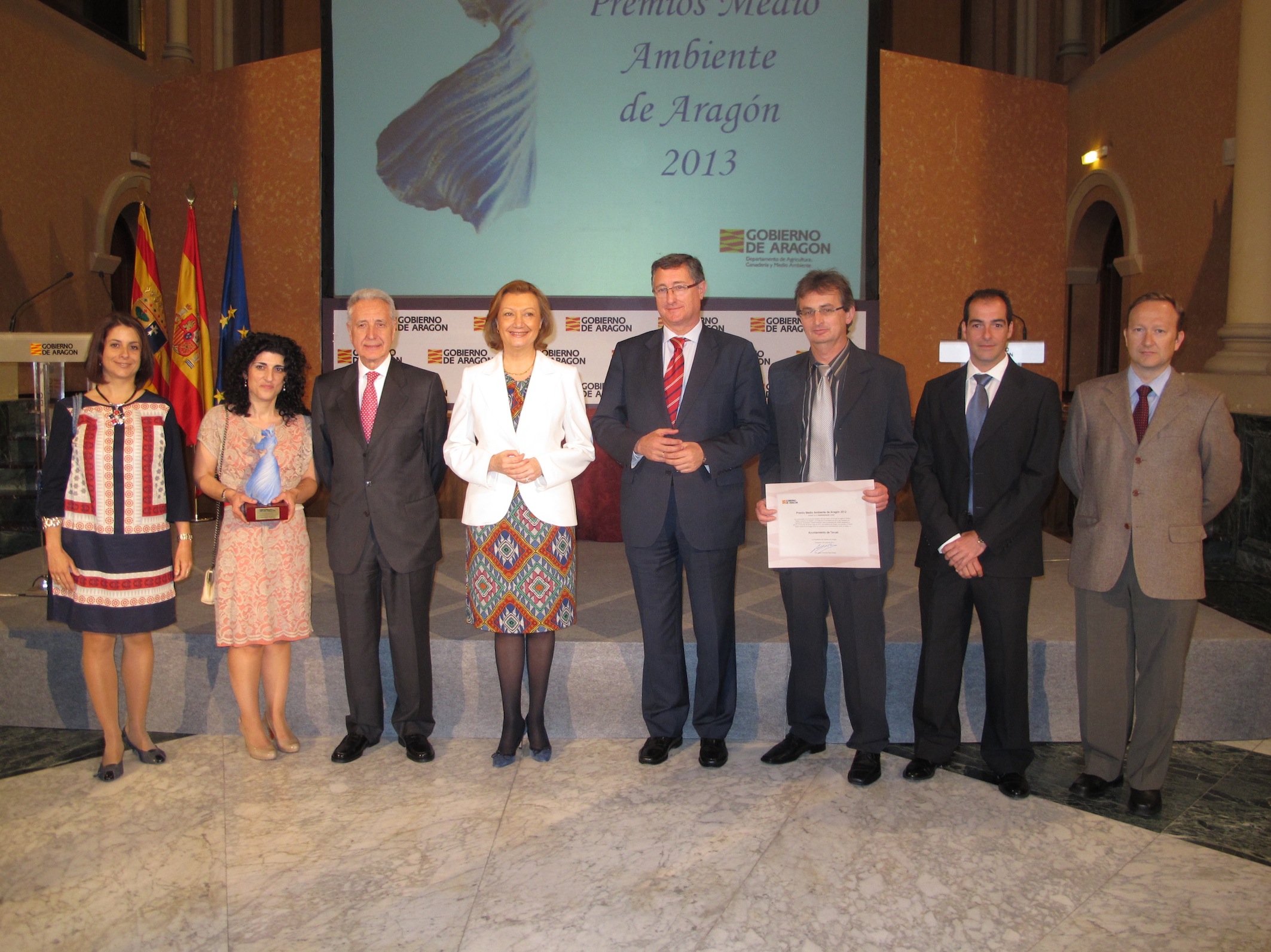 Premio Medio Ambiente 2013 al Ayuntamiento de Teruel