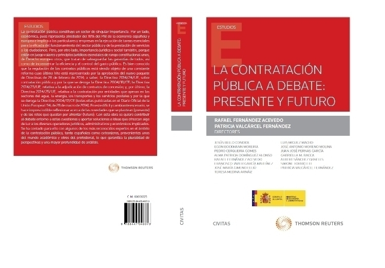 “La contratación pública a debate: presente y futuro”, editado por Civitas