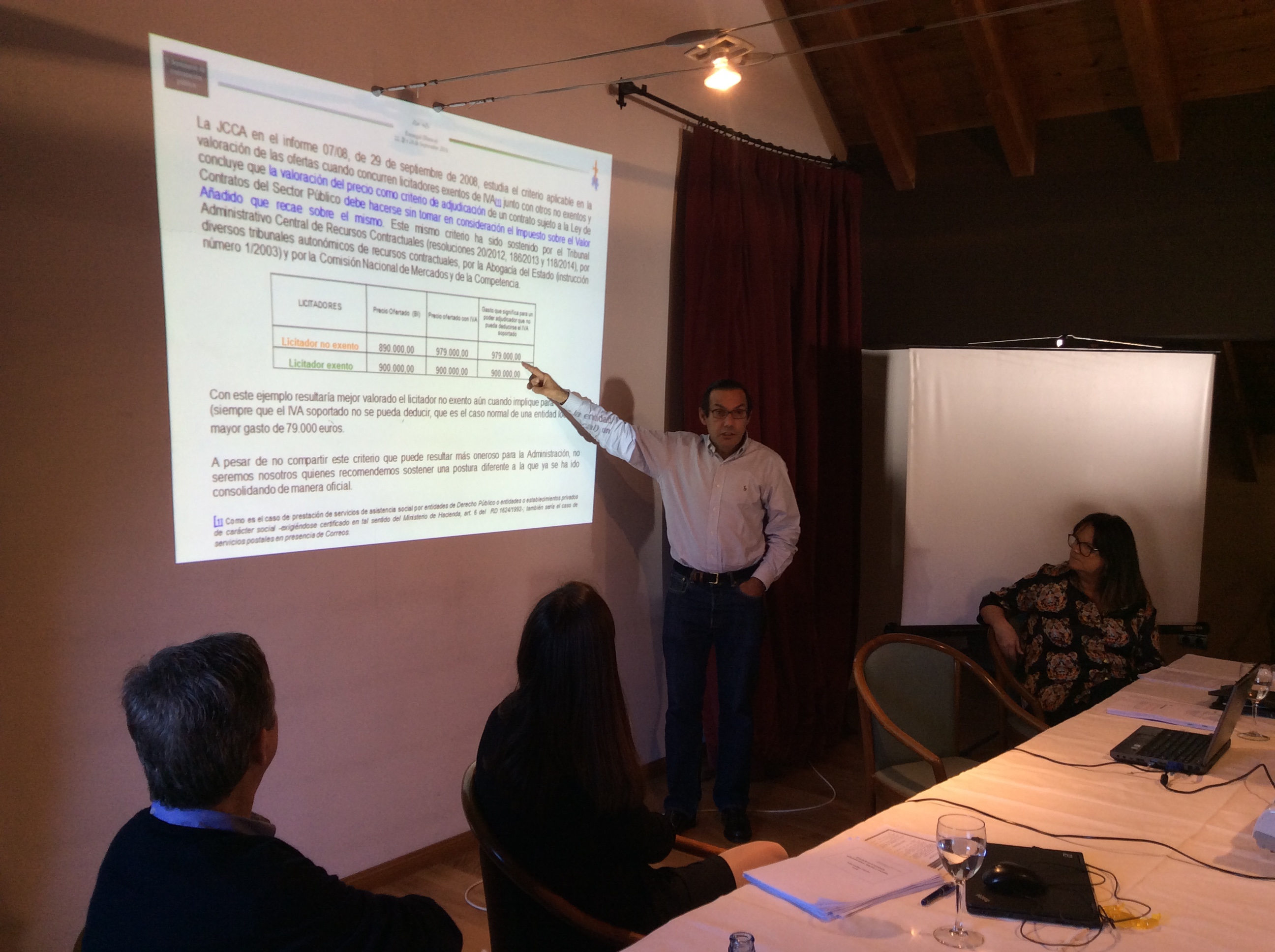 V seminario de contratos públicos - Formigal 2014