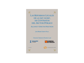 J. M. Gimeno: Las reformas legales de la Ley 30/2007, de contratos del sector público
