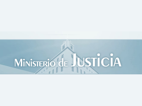 Ministerio de Justicia - logo