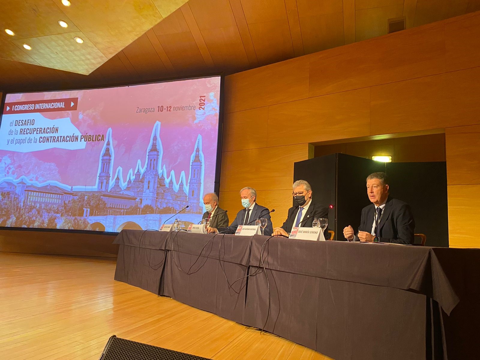 Foto firma Carta de Zaragoza